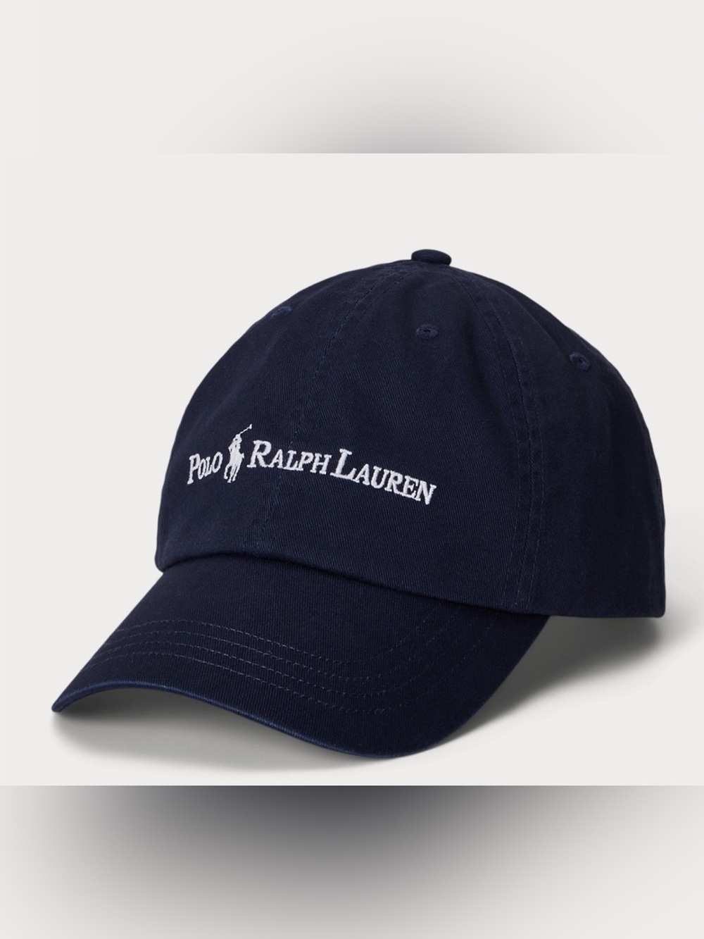 Polo by Ralph Lauren Navy Embroidered Baseball Cap